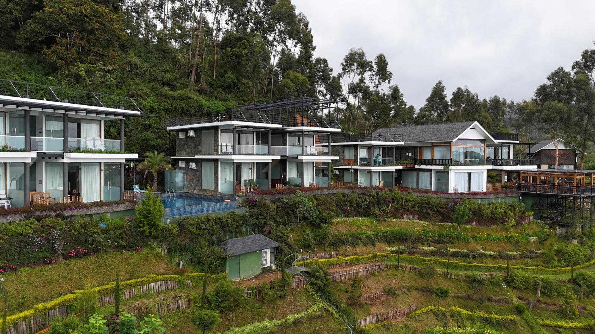 Chandys Drizzle Drops - Munnar Top Station Hotel Exterior photo